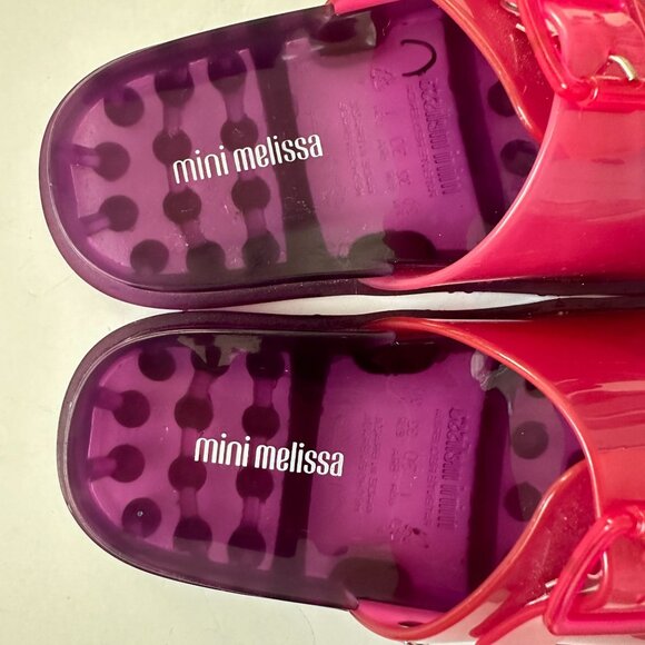 Mini Melissa Wide Slide urple Slip ons Sandals Size US1 - Picture 7 of 13